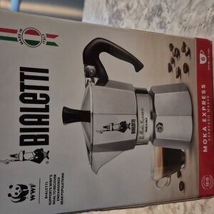 Bialetti mocha espresso maker silver